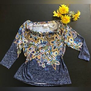 Anthropologie Postmark Jacaranda Cowl Boatneck Sweater